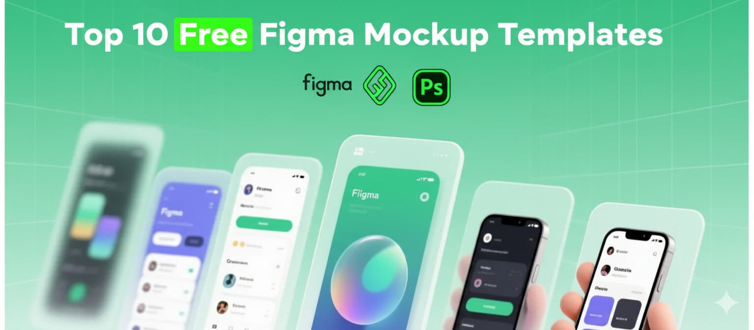 Top 10 Free Figma Mockup Templates for Designers