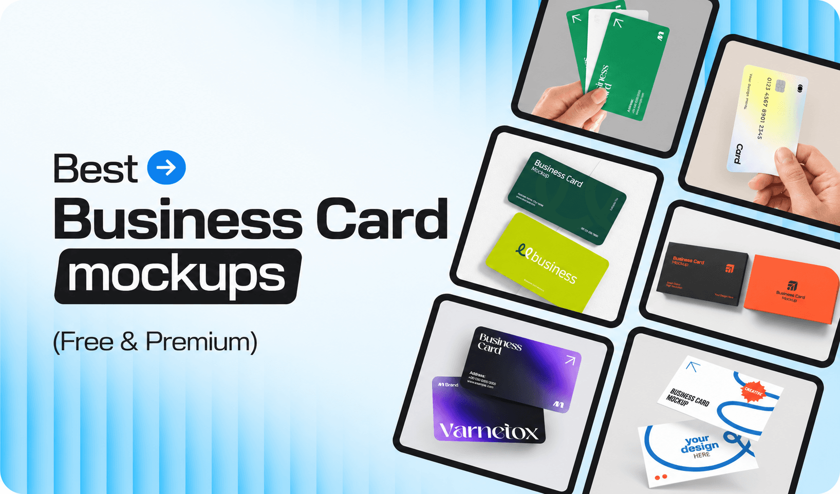Best Business Card Mockups for Designers & Brands
