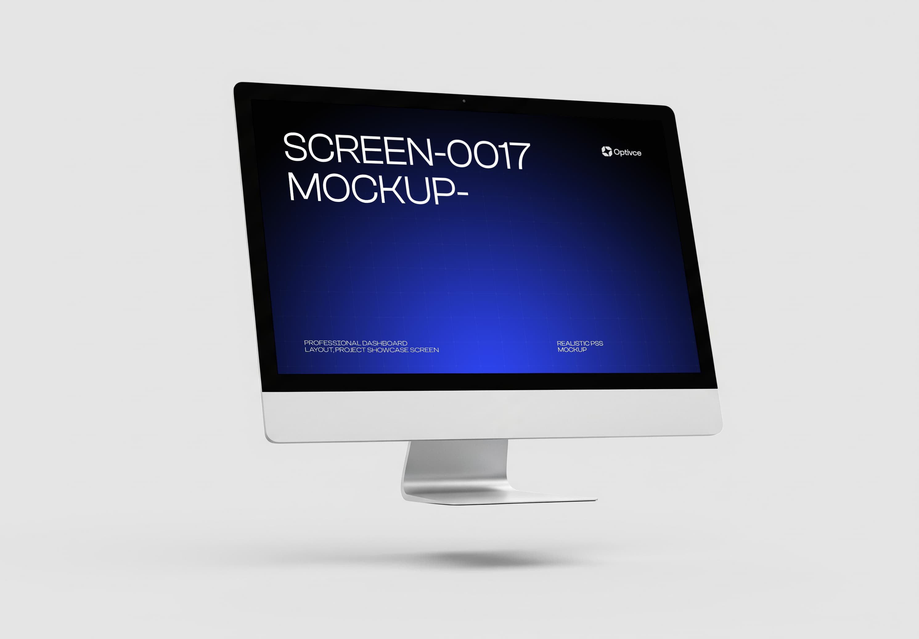iMac Pro Mockup - Professional Dashboard Screen Template