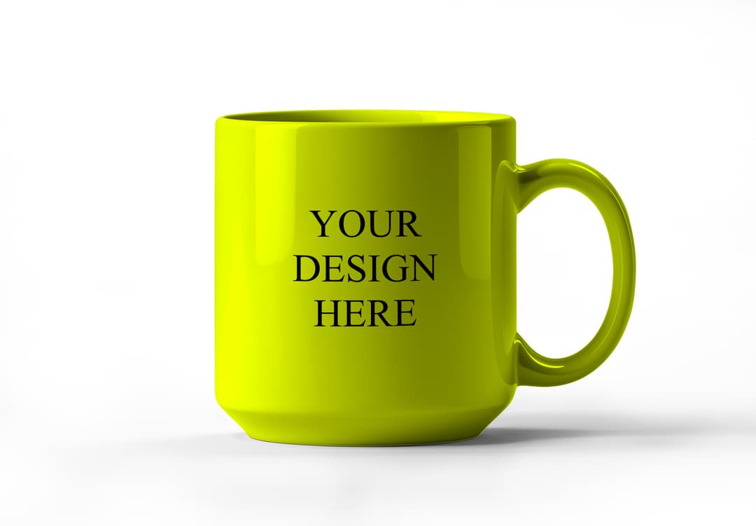 Side View Mug Mockup – Realistic & Clean