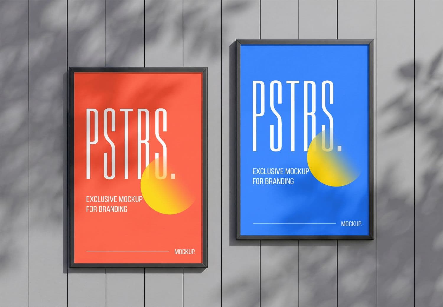 Modern Poster Frame Mockup