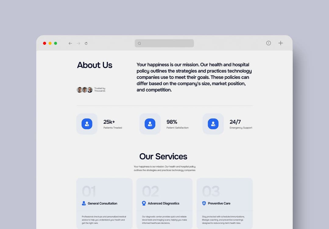 Website Mockup