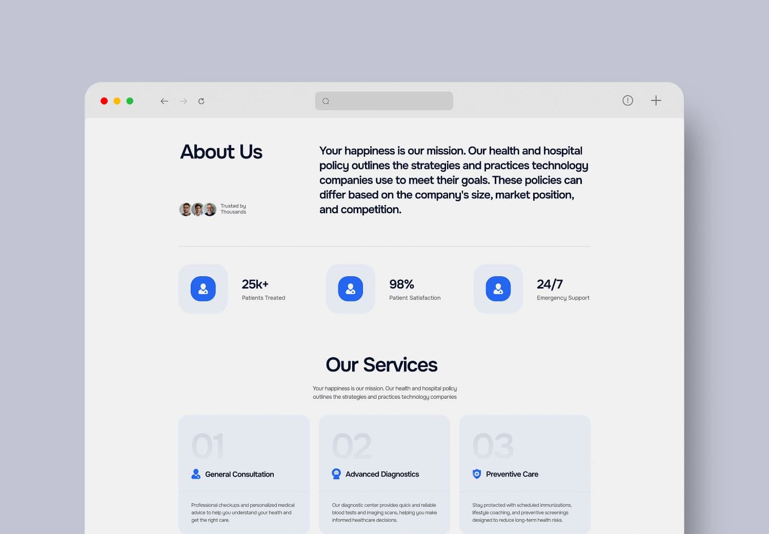 Website Mockup