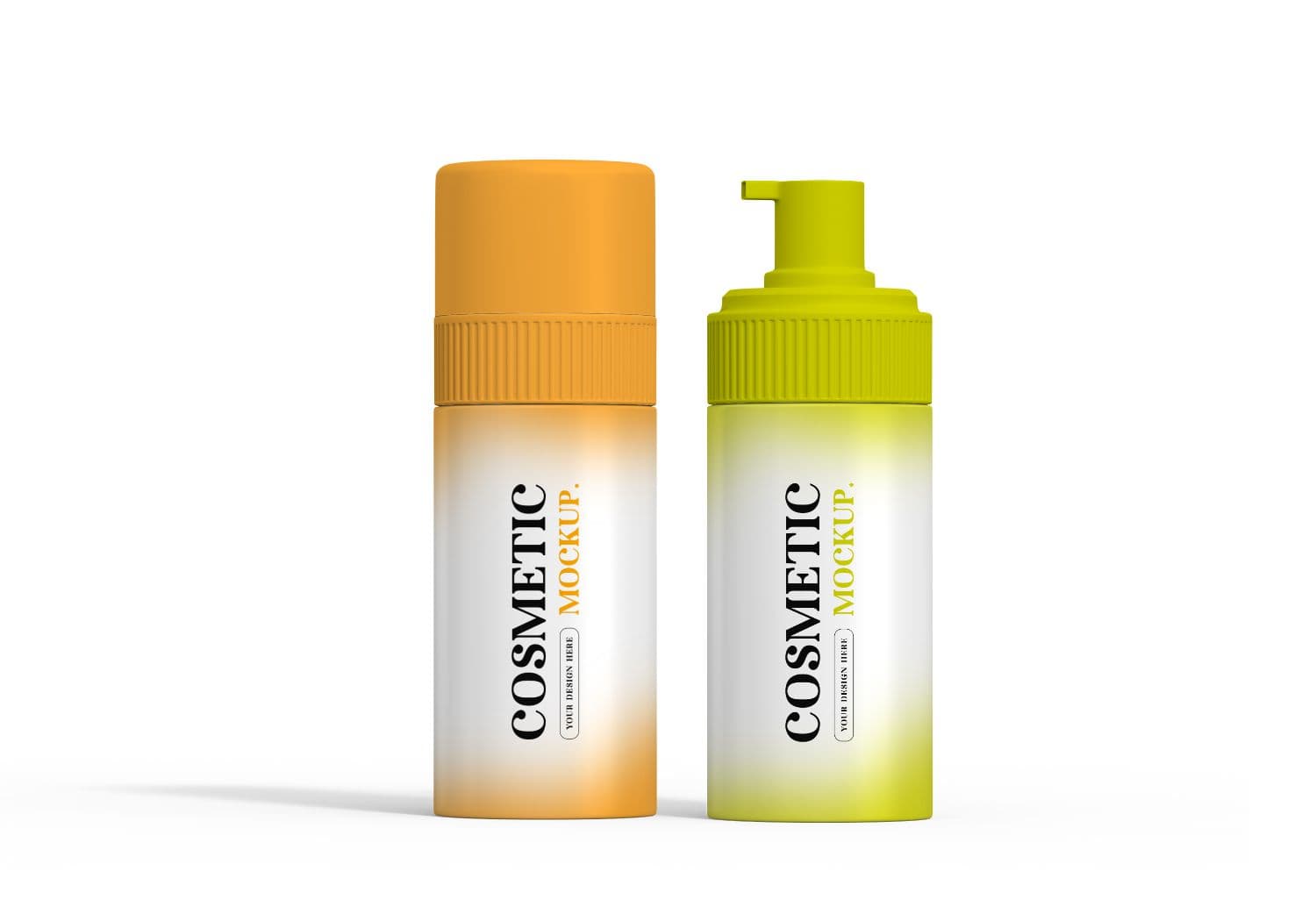 Cosmetic Bottle Mockup for Skincare & Beauty Brands