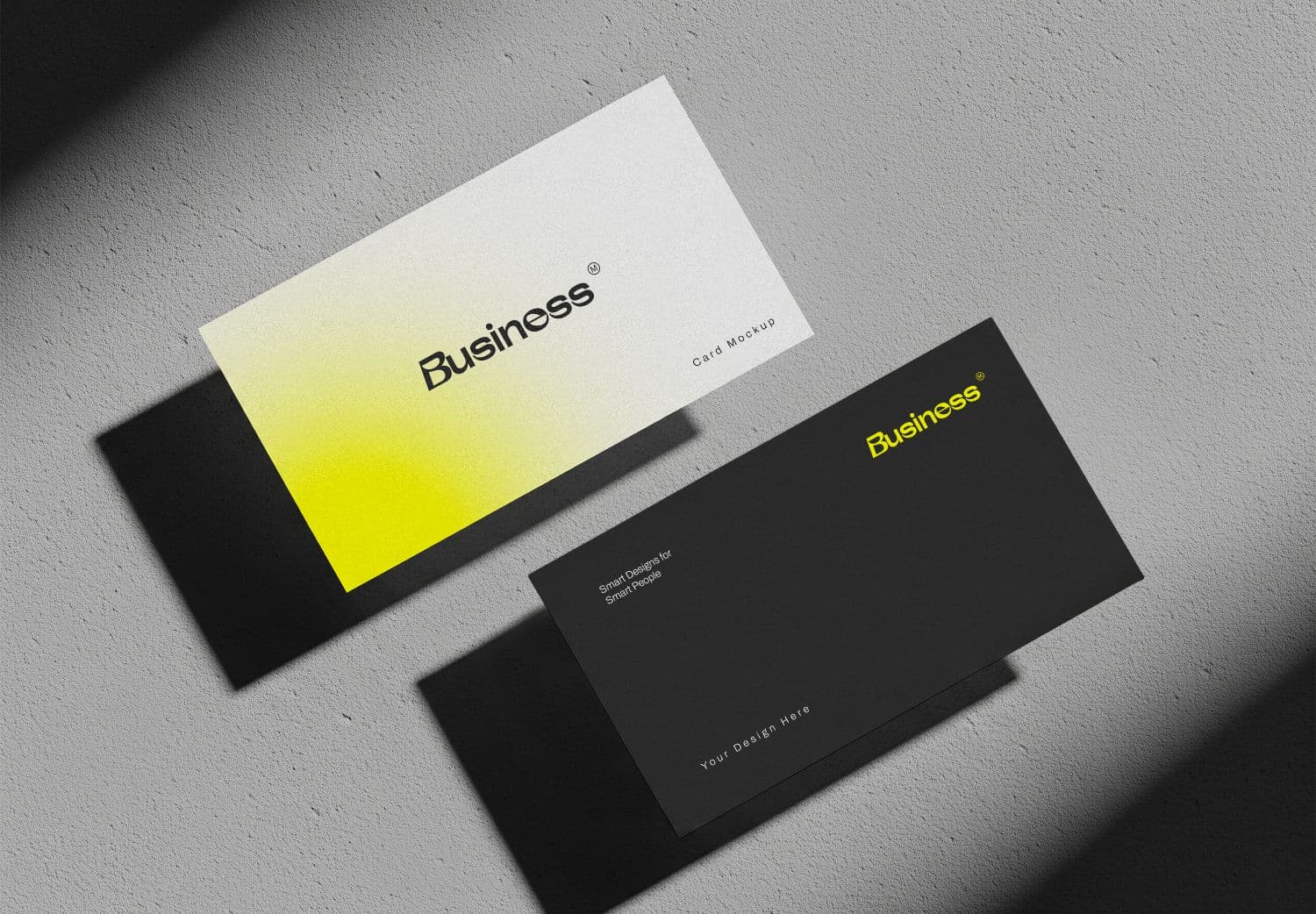 Bold Business Cards That Pop — PSD
