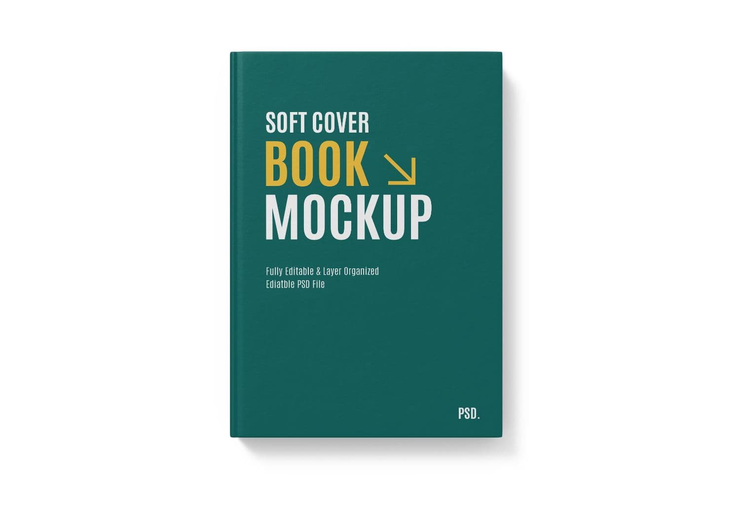 Soft Cover Book Mockup – High Quality PSD for Authors & Designers