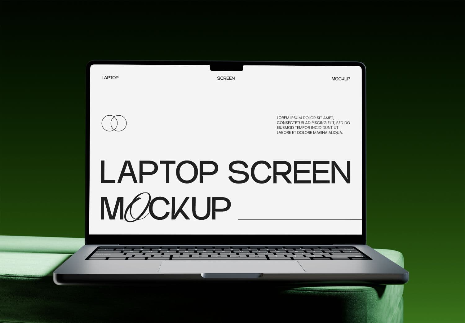 Laptop Screen Mockup PSD for Website & UI Design | MockupHive