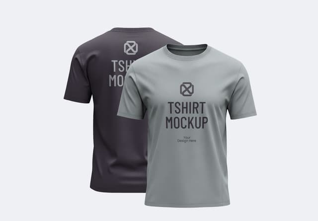 Unisex T-Shirt Mockup for Branding and Design Projects