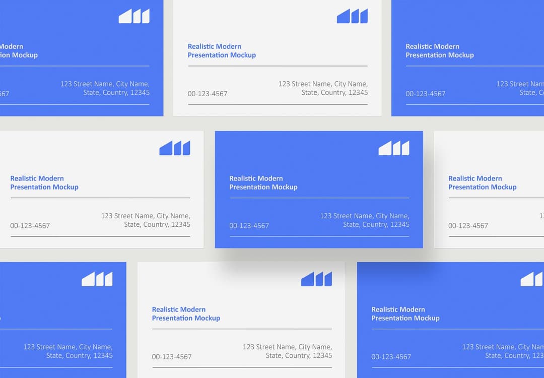 Realistic Modern Presentation Mockup Set | MockupHive