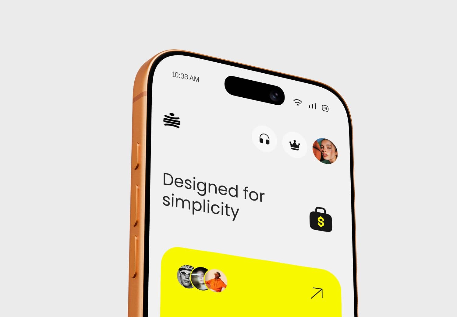 Apple iPhone 17 Pro Max Mockup – Clean Fintech UI Design