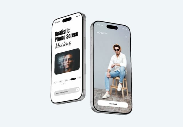 iPhone 17 Pro Lifestyle Mockup