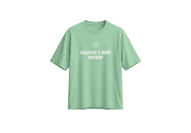 Minimal Oversized T-Shirt Mockup