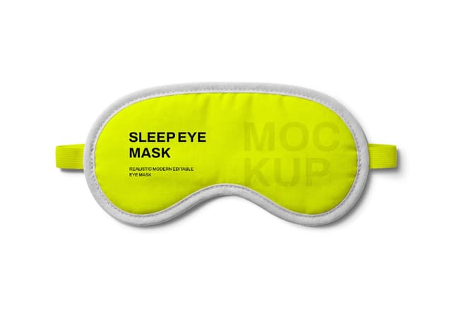 Sleep Eye Mask Product Mockup