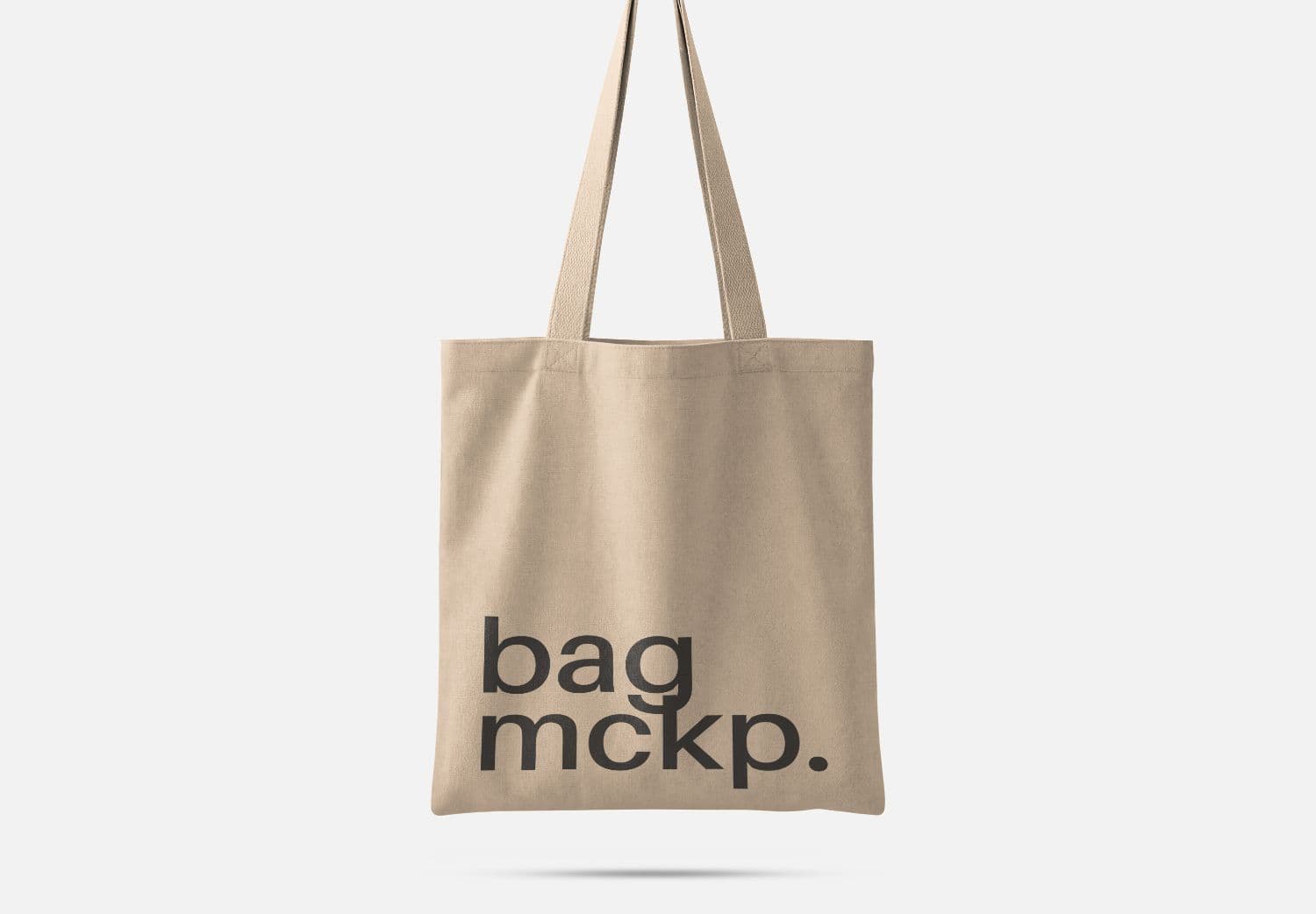 Hanging Canvas Tote Bag Mockup