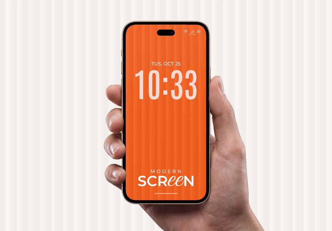 Hand Holding Smartphone Mockups