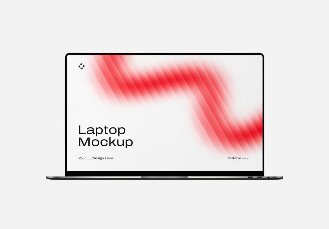 New Laptop Screen Mockup