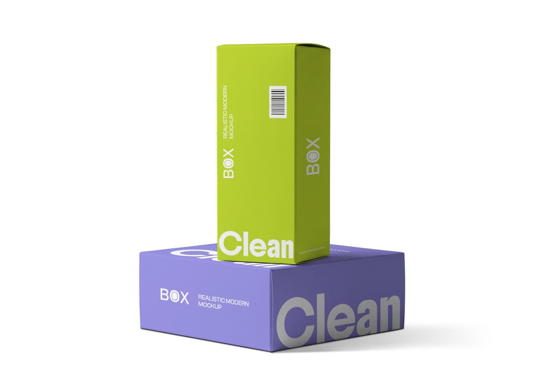 Premium Product Packaging Box Mockup | MockupHive