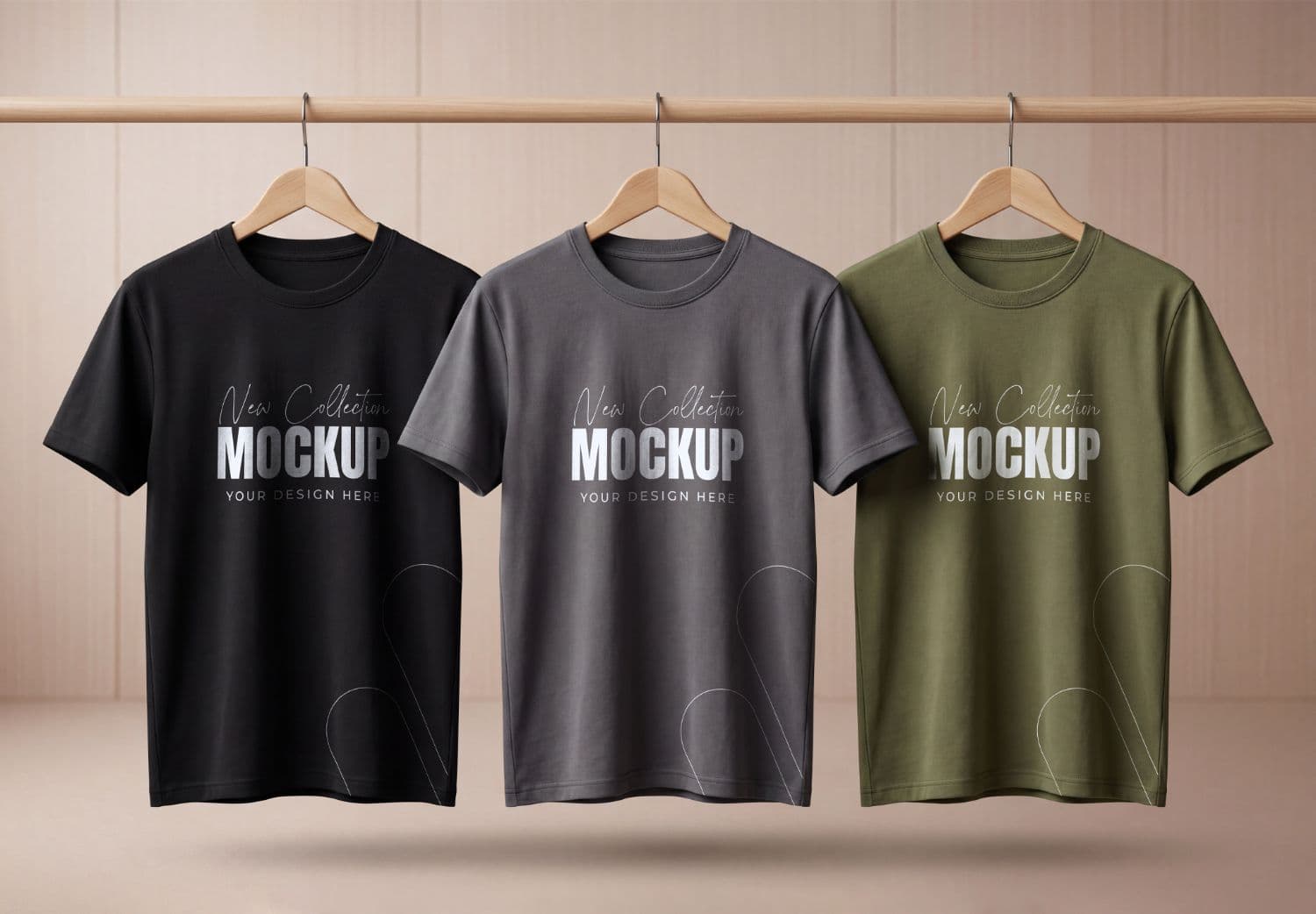 T-Shirt Hanging Mockup