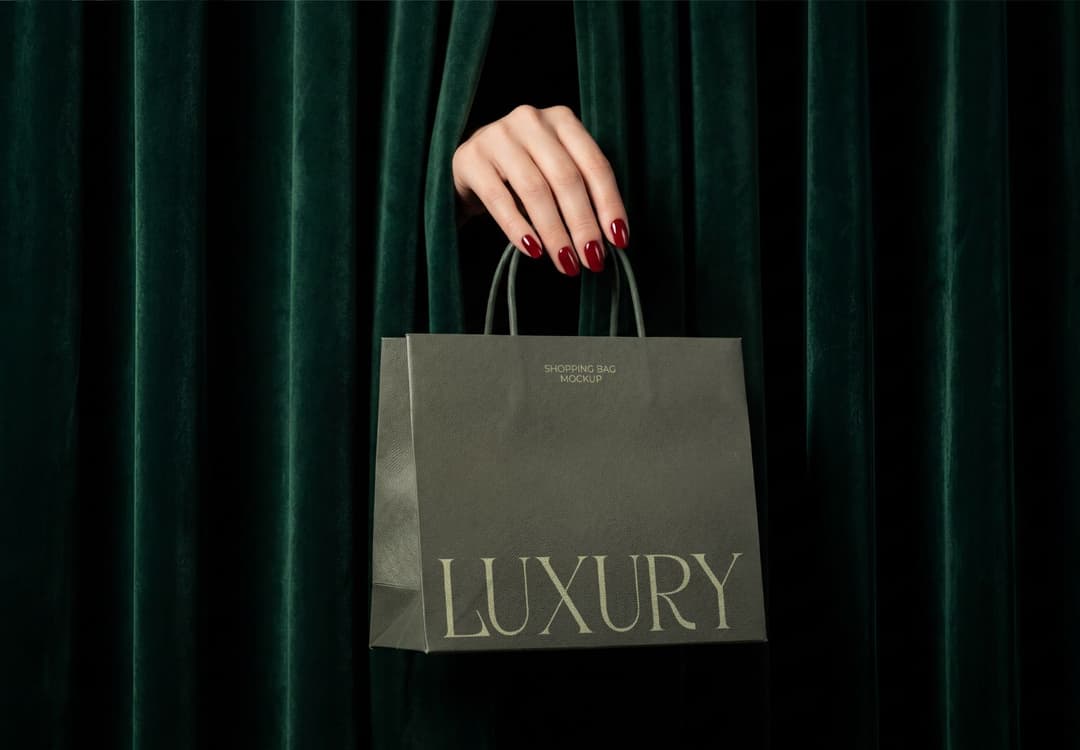 Luxury Shopping Bag Mockup