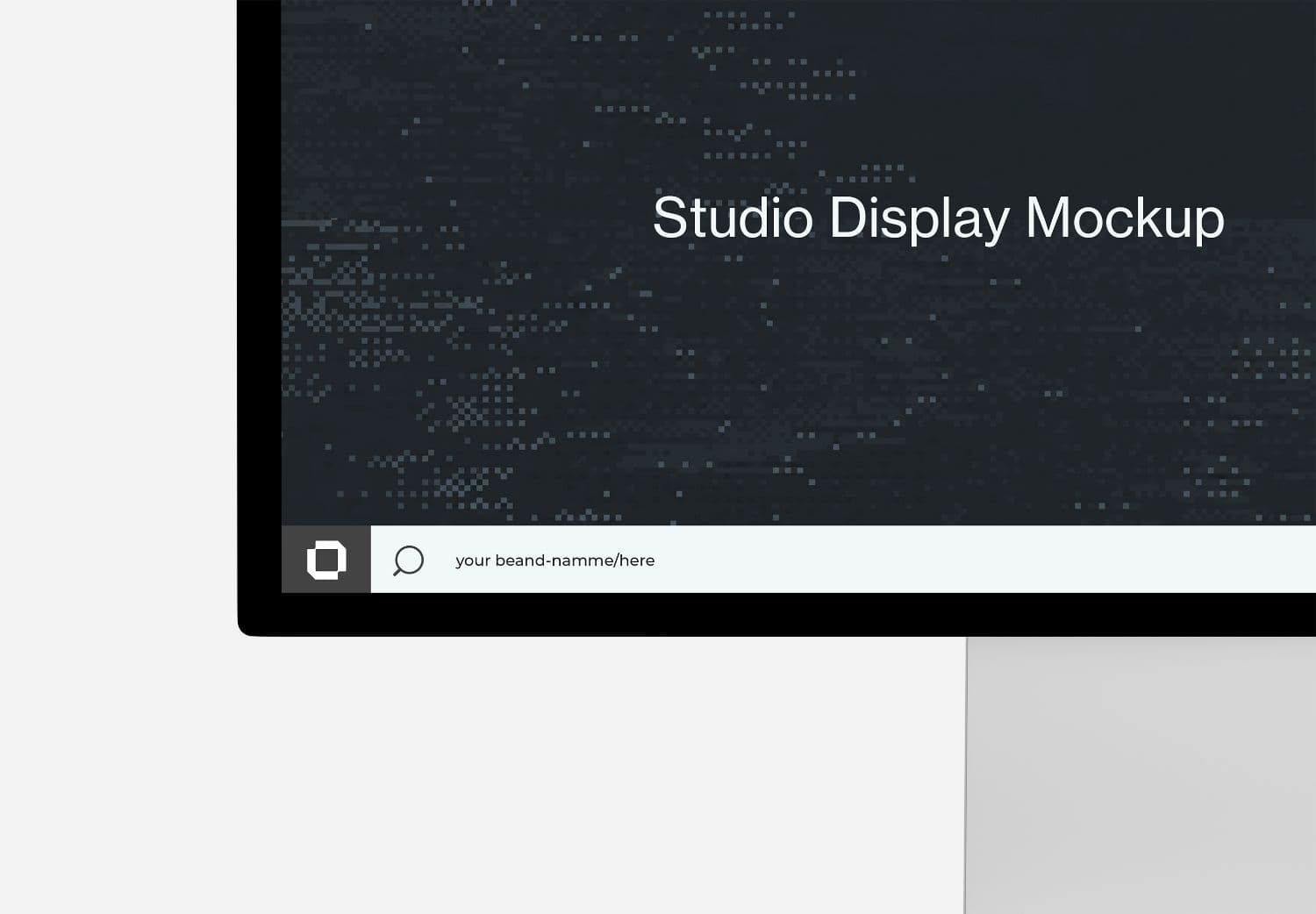 Studio Display Screen Mockup