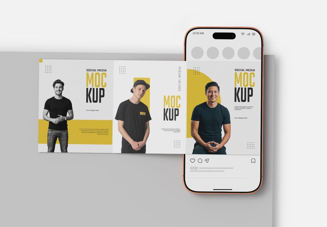 Instagram Social Media Post Mockup