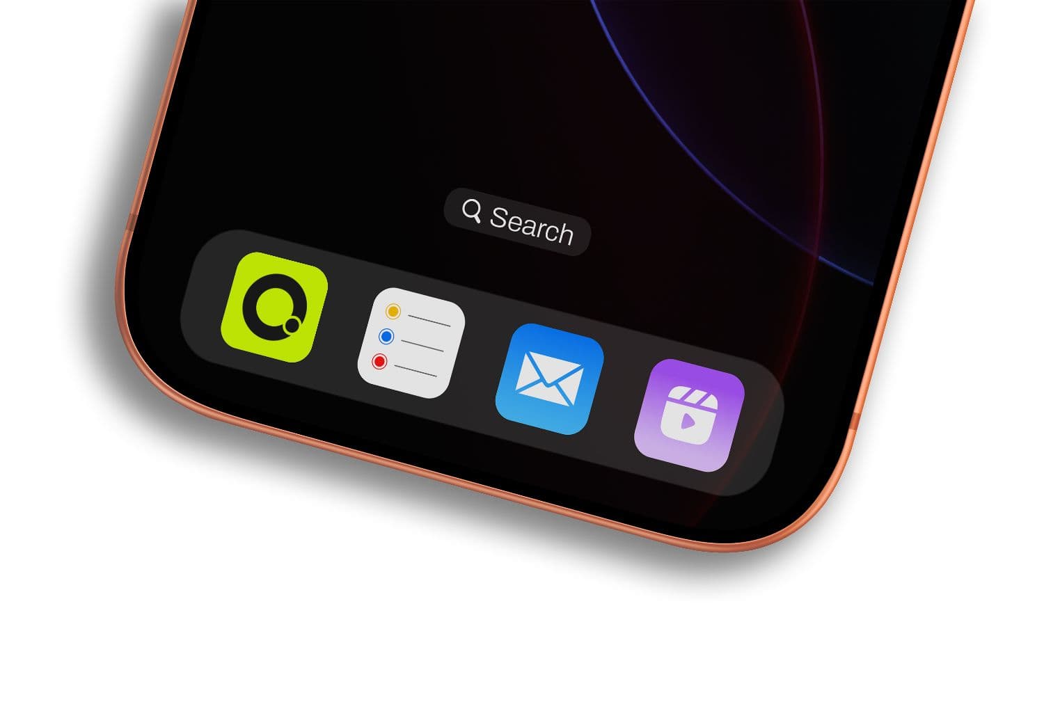 Mobile App Icon Mockup PSD