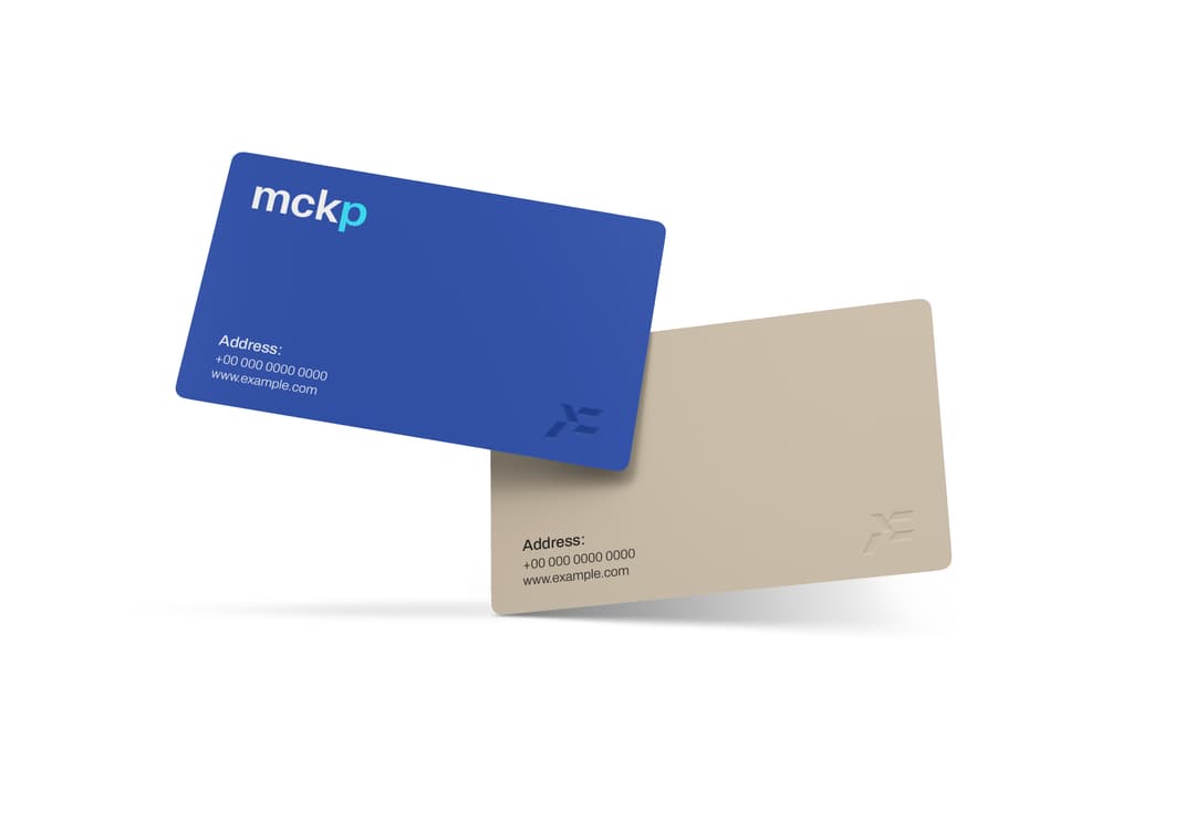 Corporate Business Card mockup