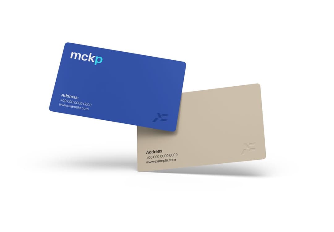 Corporate Business Card mockup