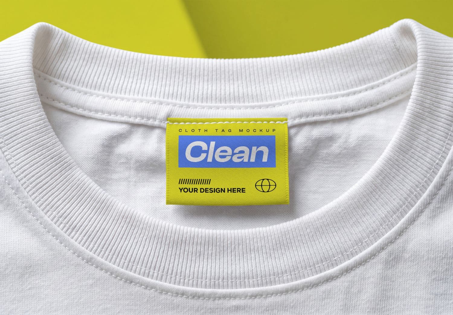 Cloth Tag Label Mockup