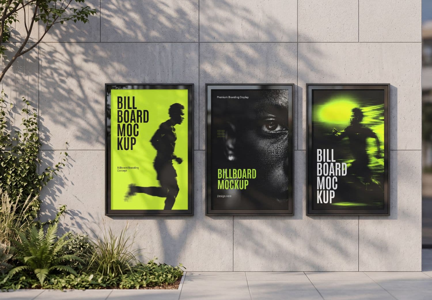Outdoor Billboard Poster Mockup
