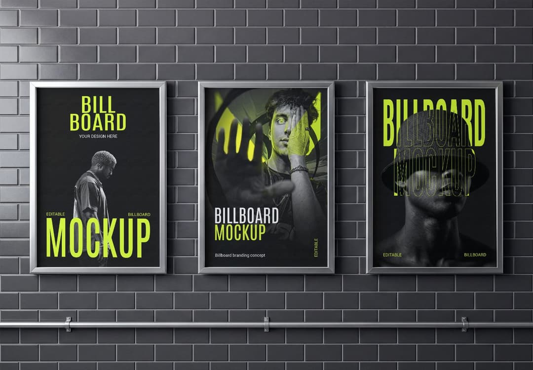 Billboard Poster Mockup