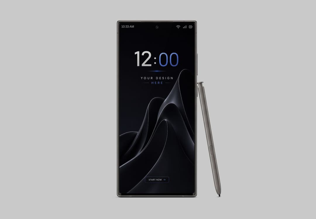 Premium Phone Screen Mockup