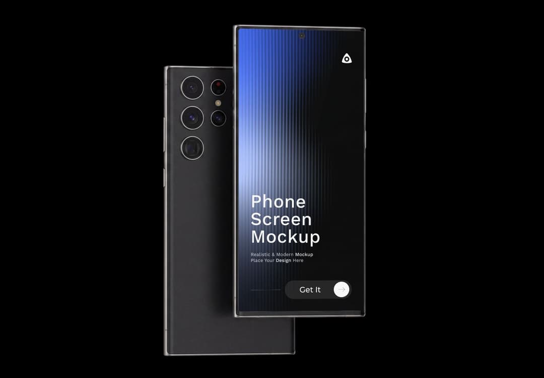 Smartphone Screen Mockup