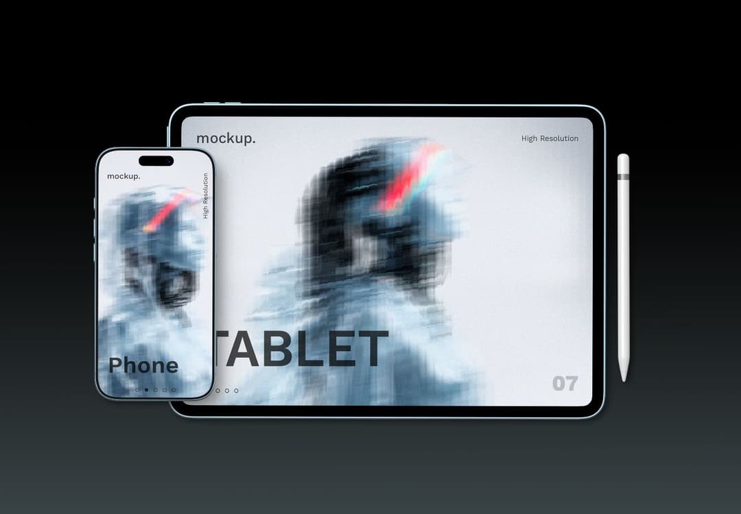 Modern Multi-Device Screen Mockup