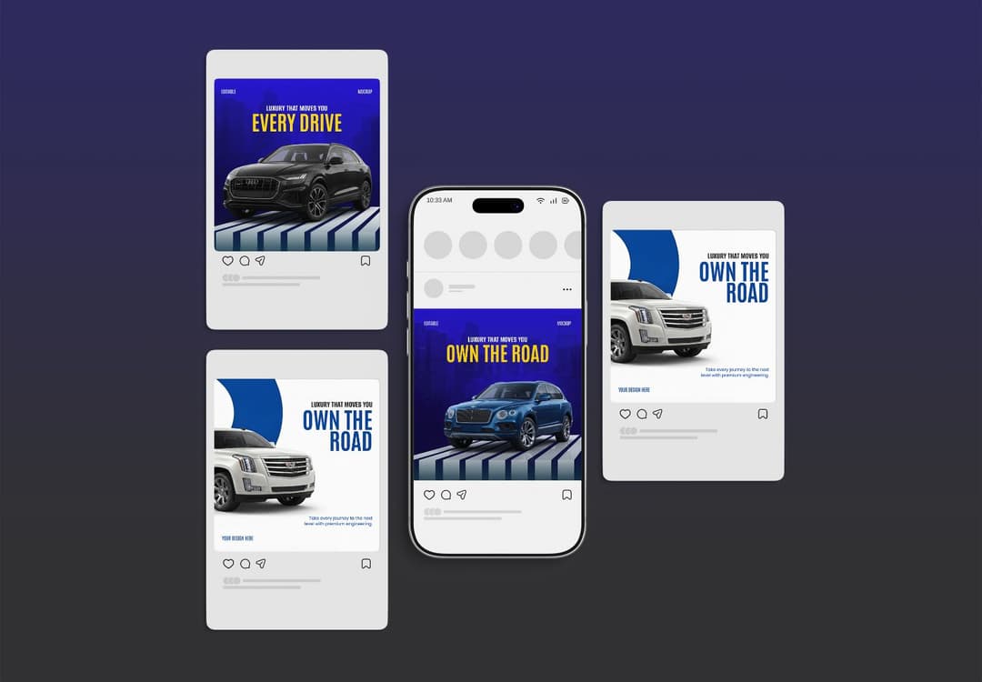Social Feed Branding Mockup