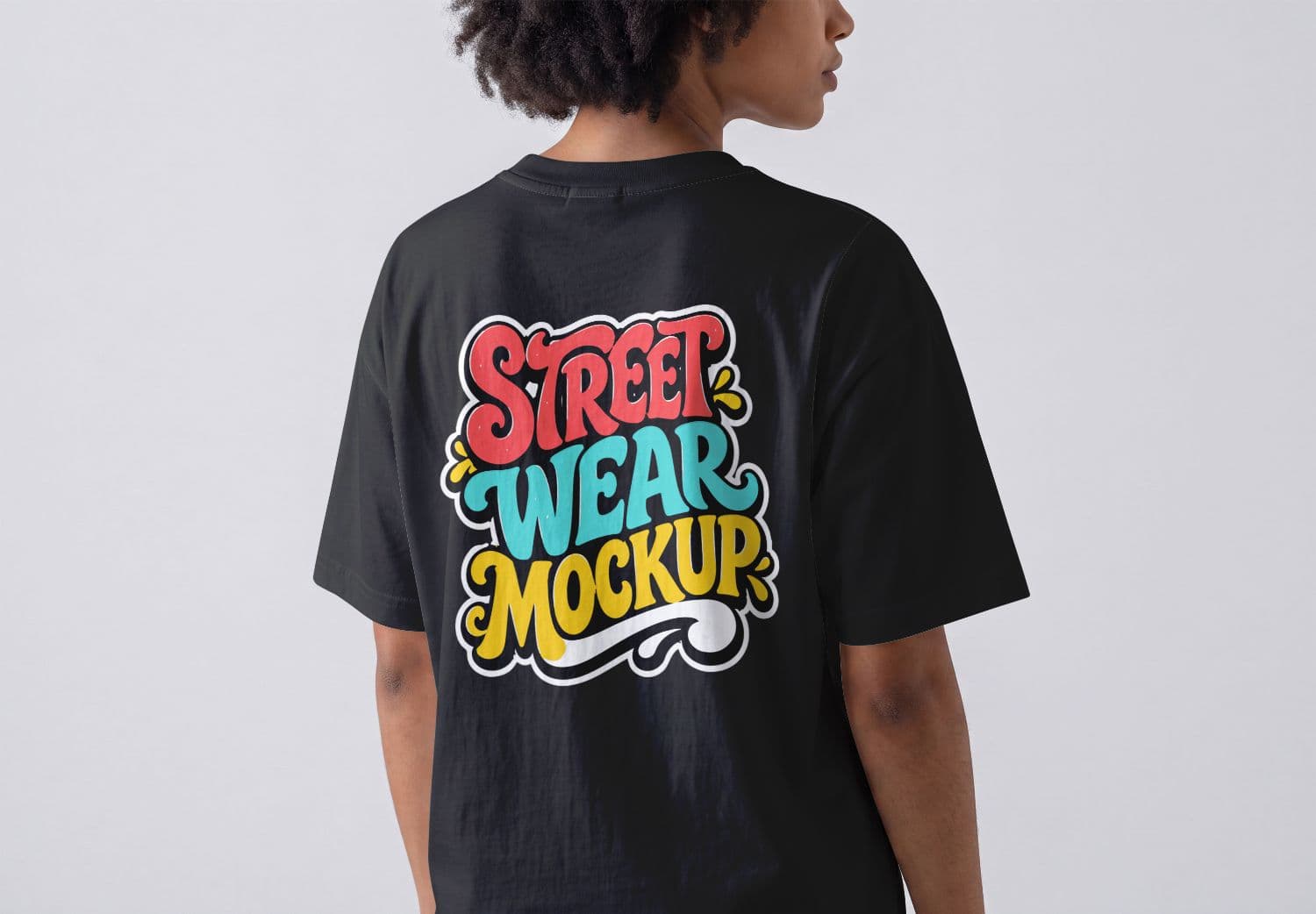 Back View T-Shirt Mockups