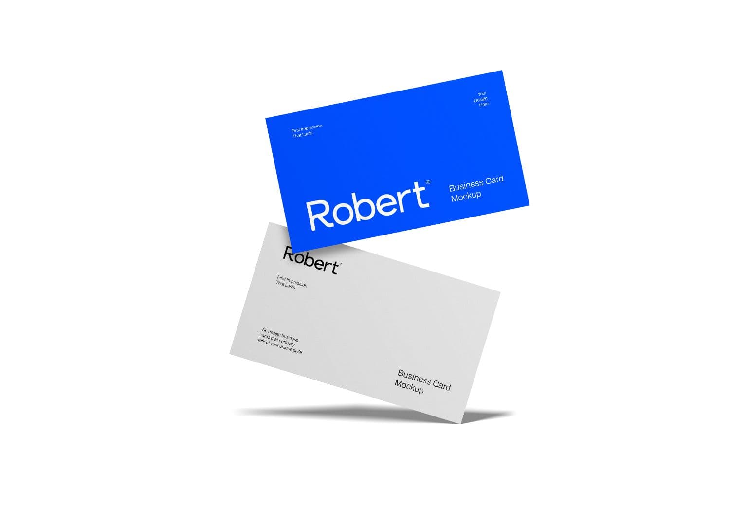 Modern Business Card Mockup Template