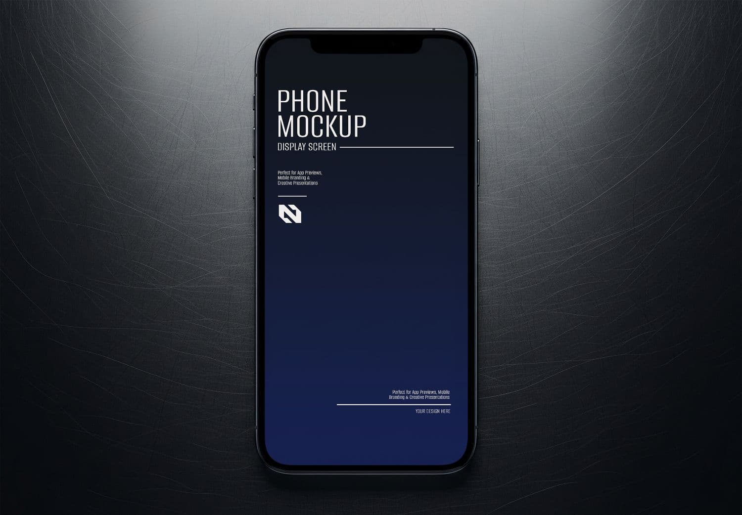 Smartphone Mockup for App & Mobile Branding
