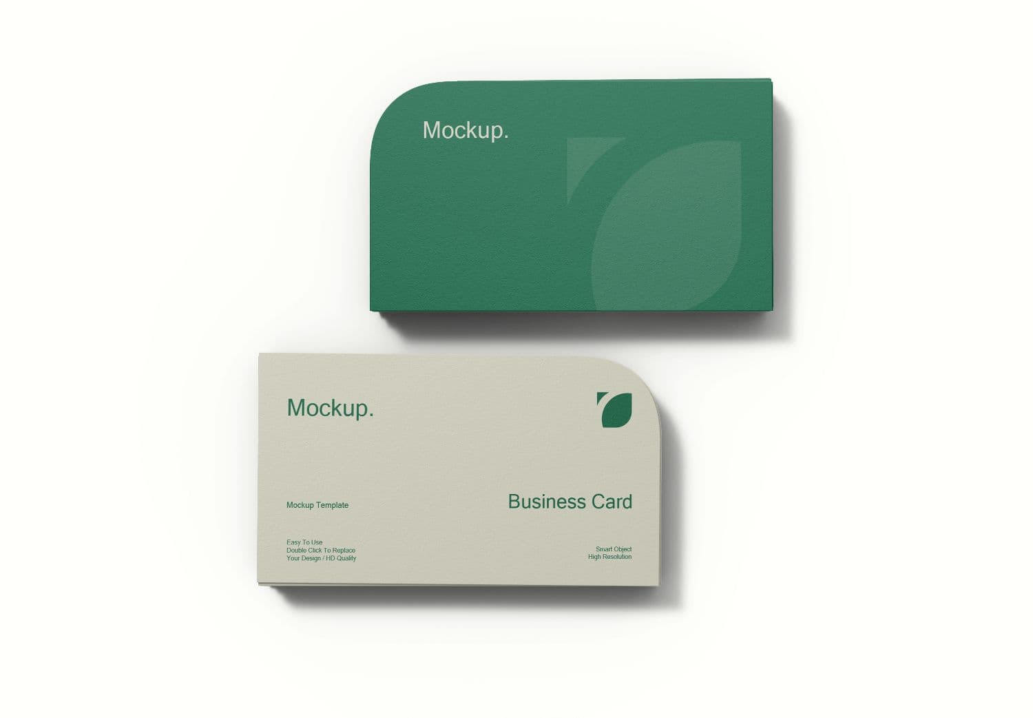 Minimalist Business Card Mockup Template