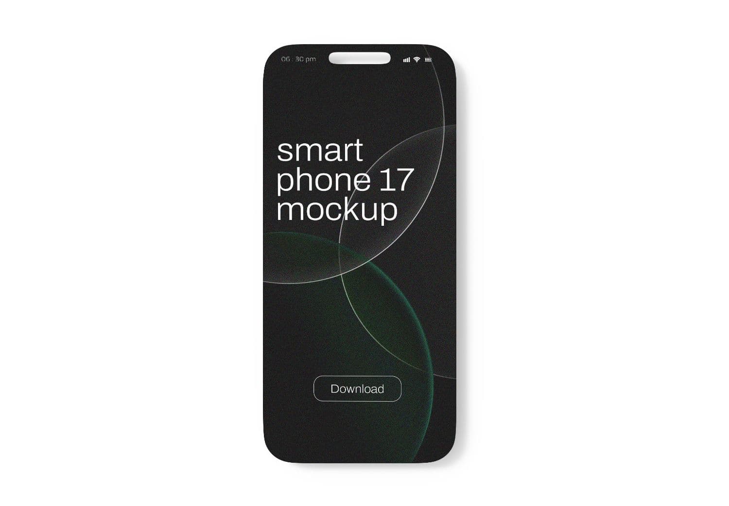 Smartphone 17 Mockup for Modern App Displays