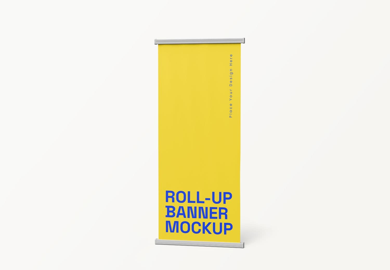 Minimal Roll Up Banner Mockup Display