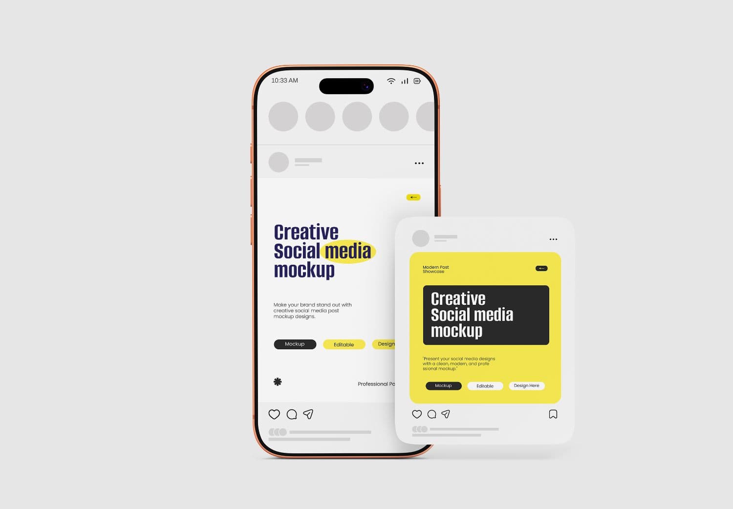 Creatives Social Media Post Mockup