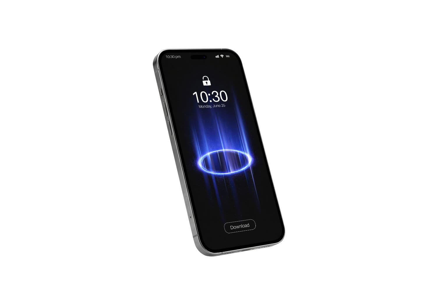 Floating Smartphone Mockup | Free Realistic Screen PSD