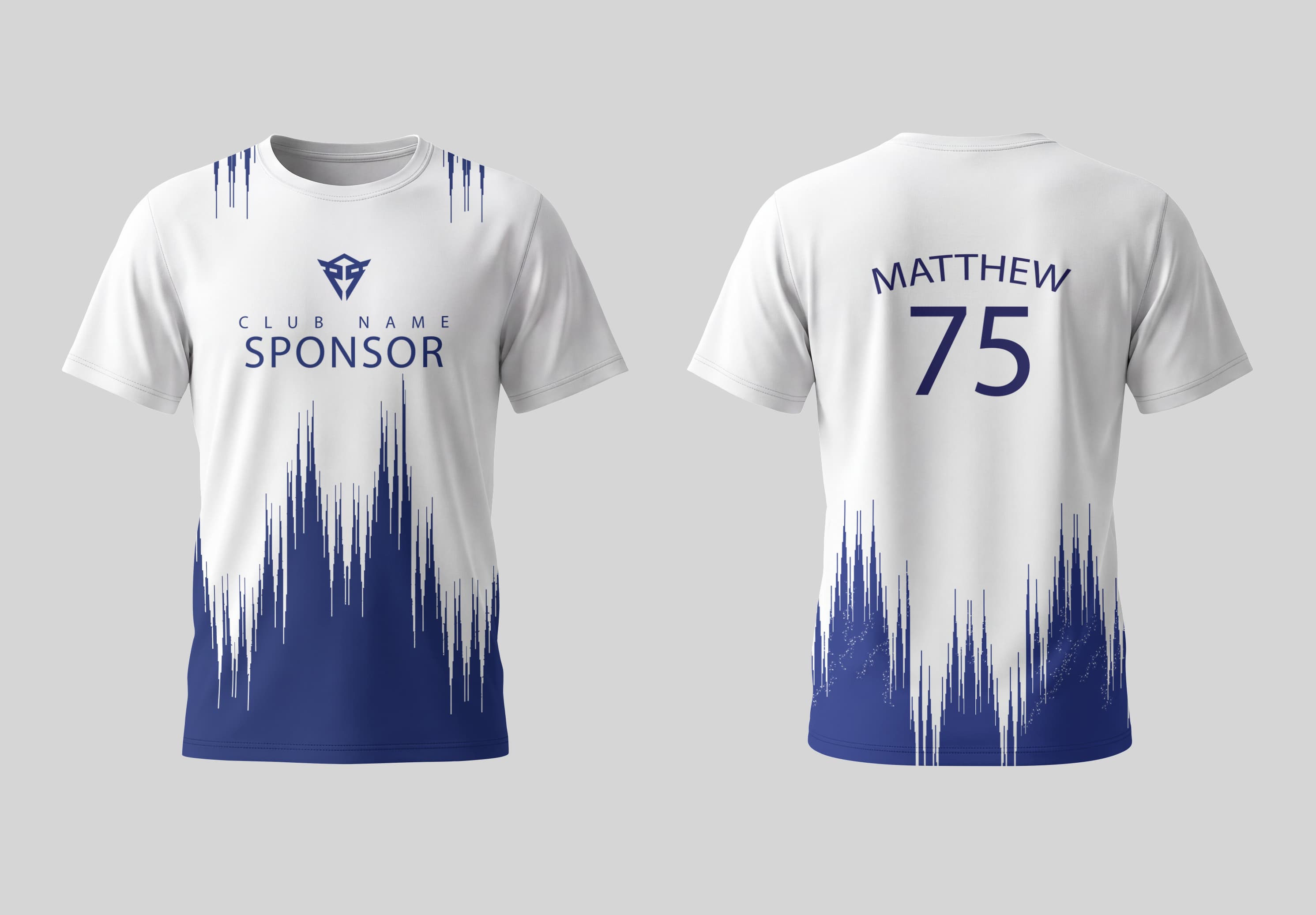 Multi View Sports Jersey Mockup Set