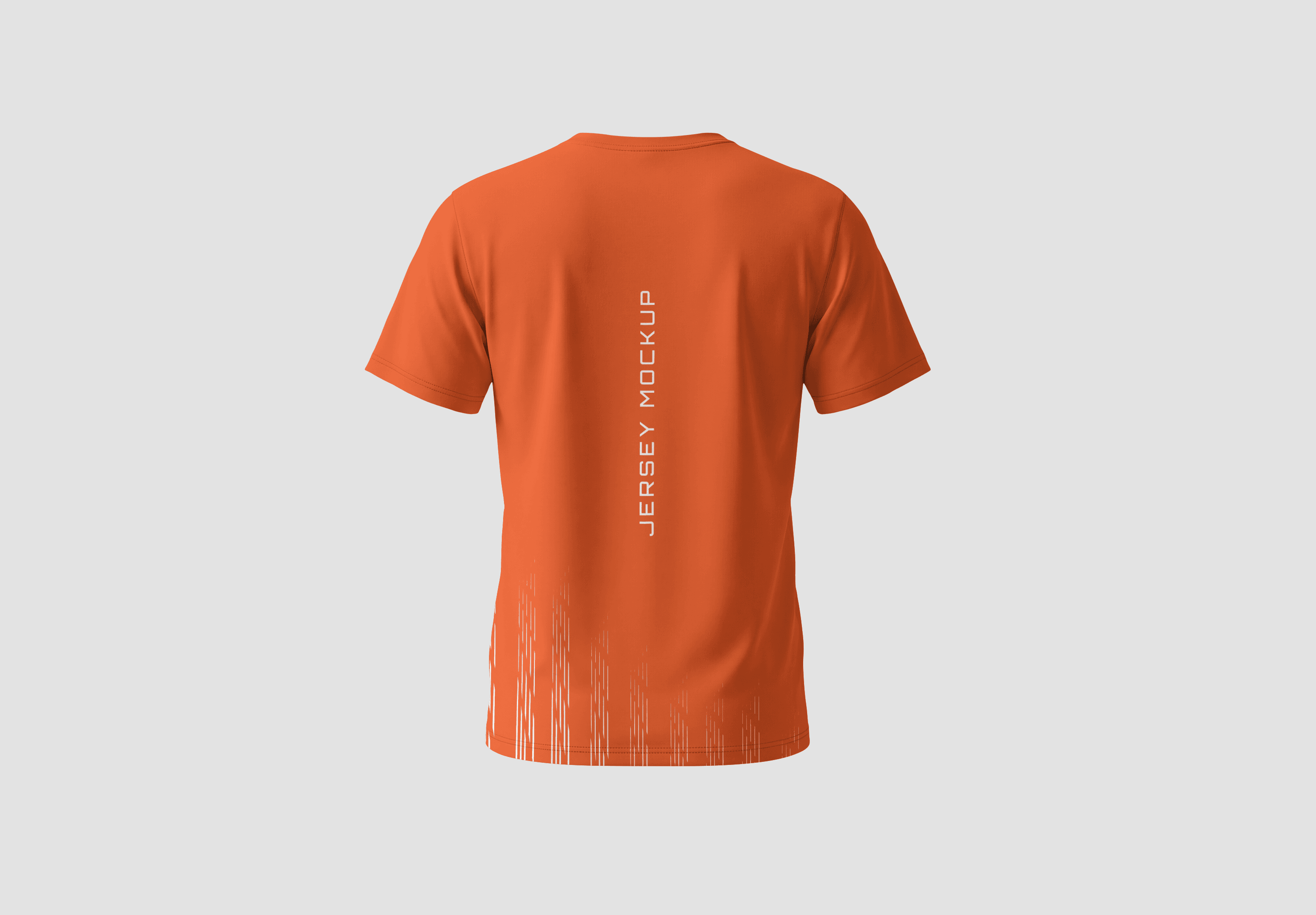 New Look Sports Jersey Back View Mockup