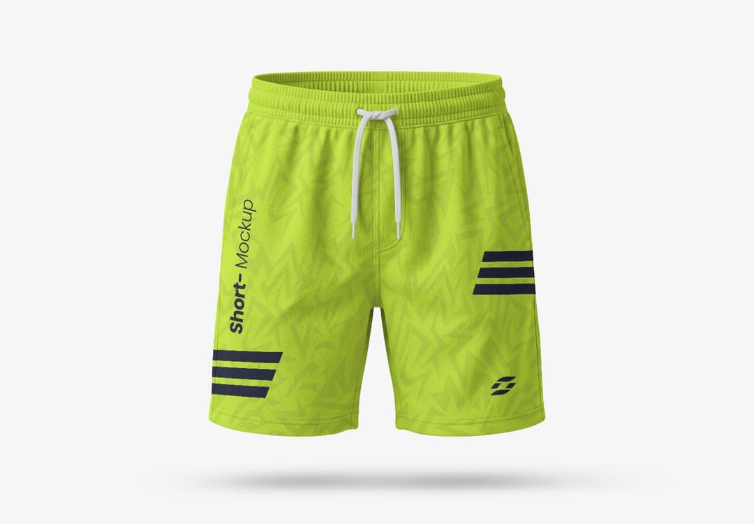 Sports Shorts Mockup – Athletic Apparel Mockup