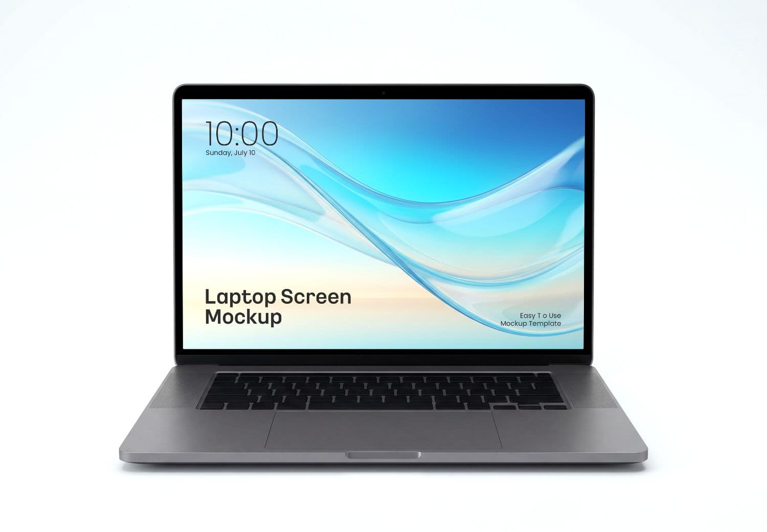Minimal Laptop Screen Mockup