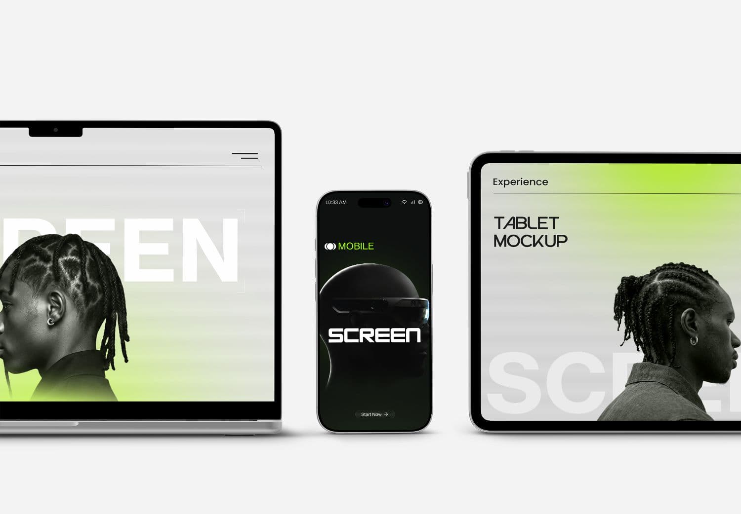 Responsive Multi Device Mockup PSD