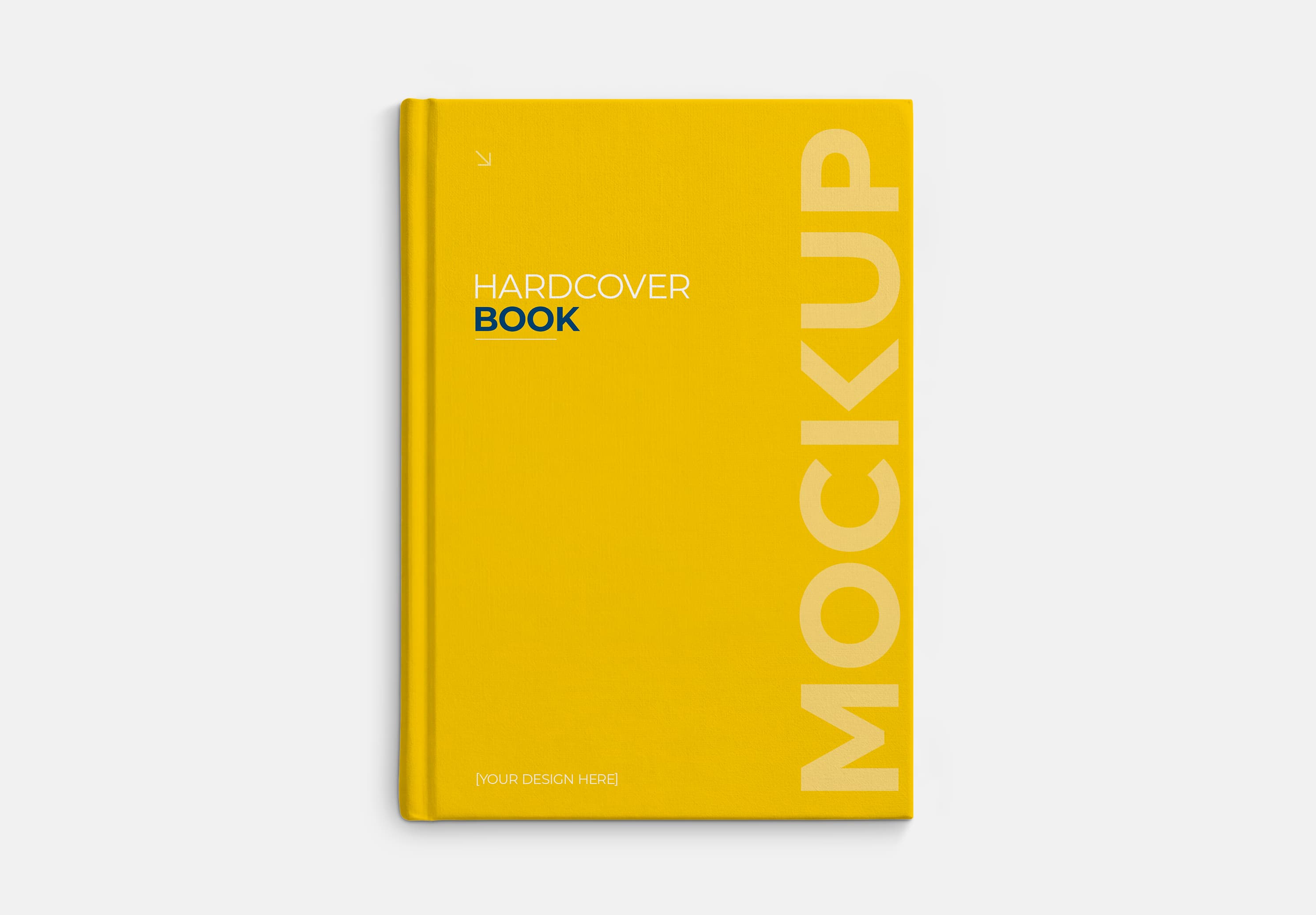 Minimal & Modern Hardcover Book Mockup | MockupHive