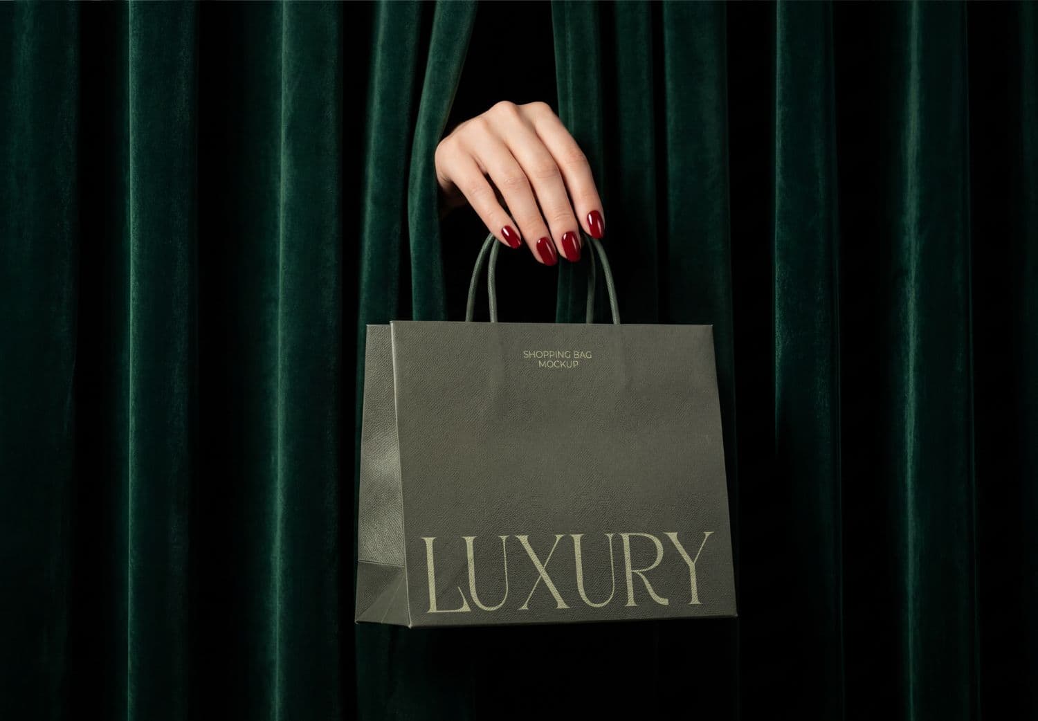 Luxury Shopping Bag Mockup| MockupHive